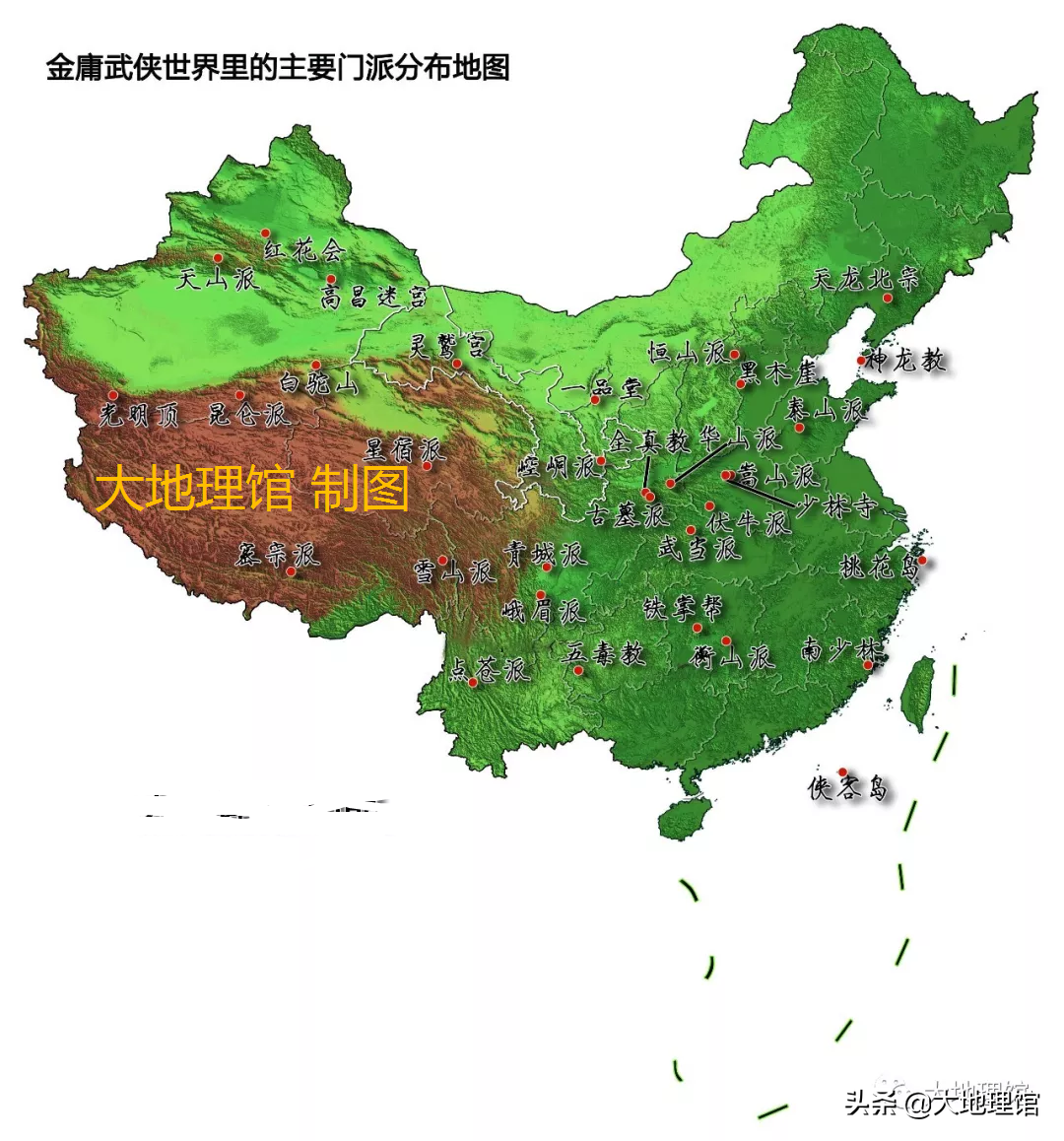 这些有趣的地图帮你了解中国，值得收藏