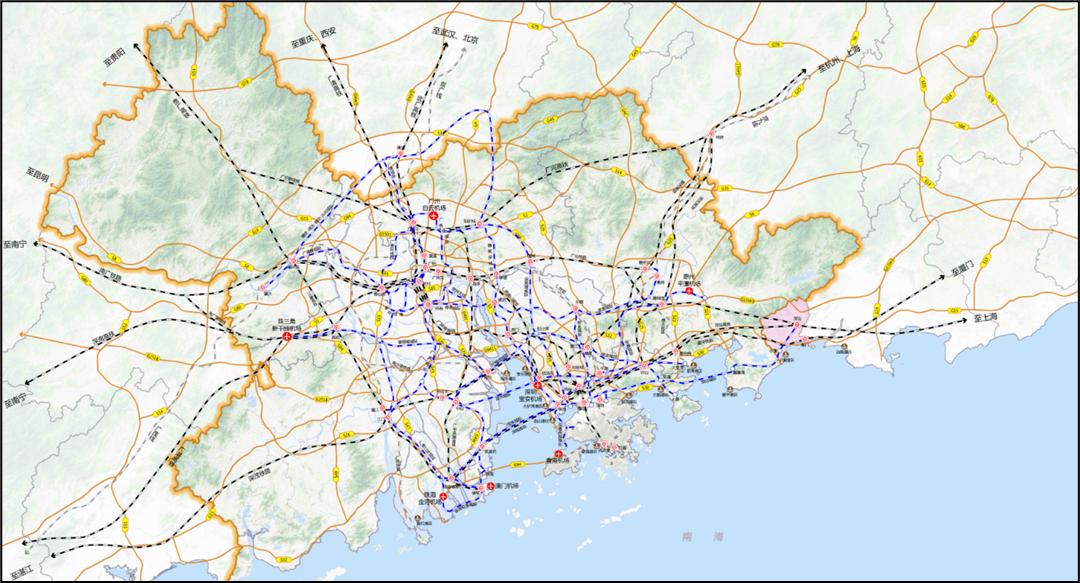 惠陽等部分跨市城市軌道項目納入深圳市城市軌道交通第五期建設規劃