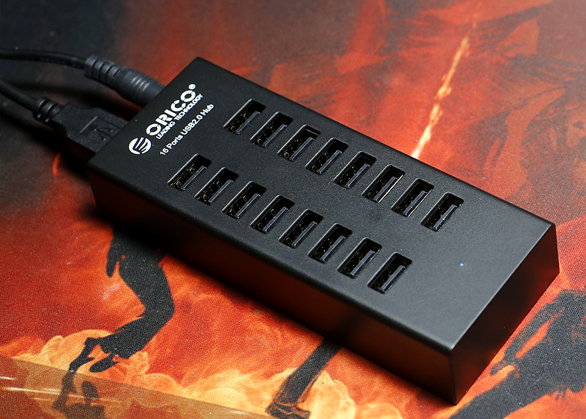 超强扩展供电充足，ORICO工业级USB集线器