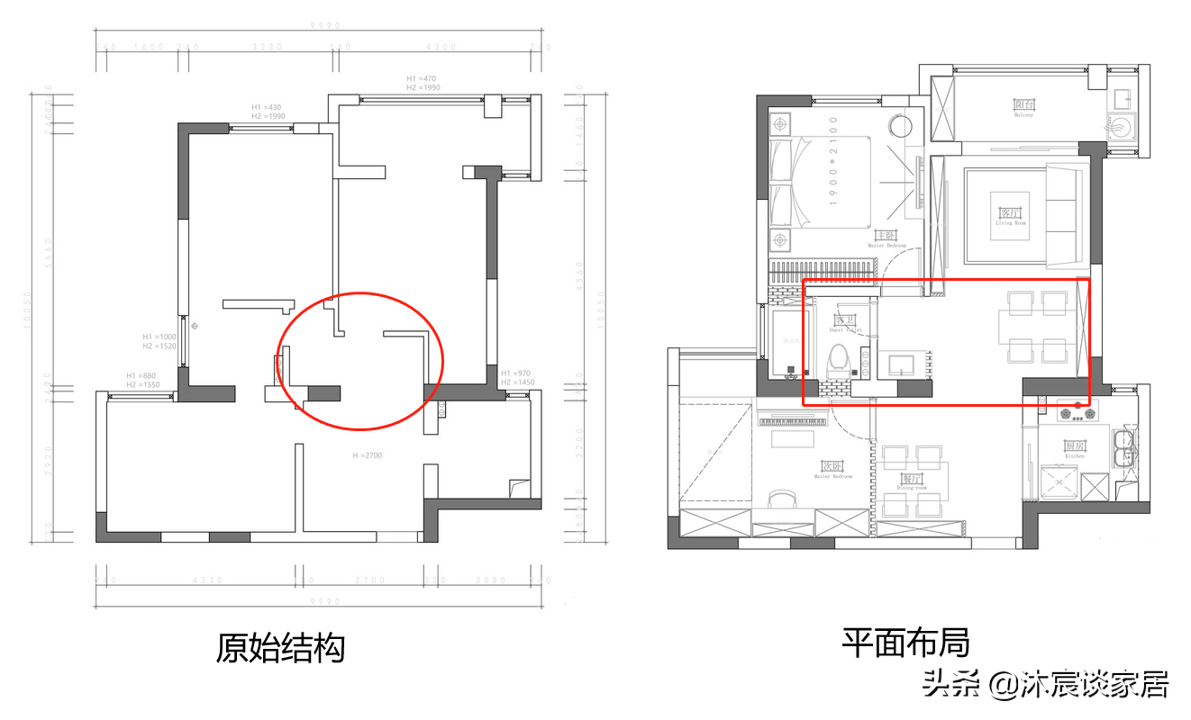 她家并不大，但胜在收纳，室内还通透敞亮，温馨又好看引朋友称赞