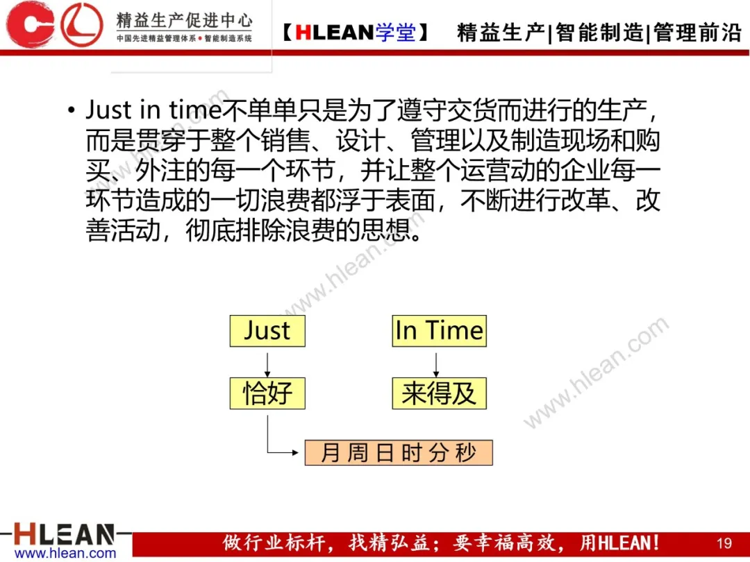 「精益学堂」柔性生产方式