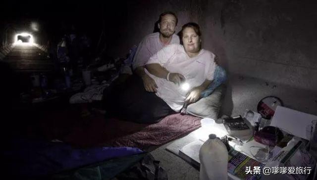 住在美国下水道的上万人，一天3美金收入，却活