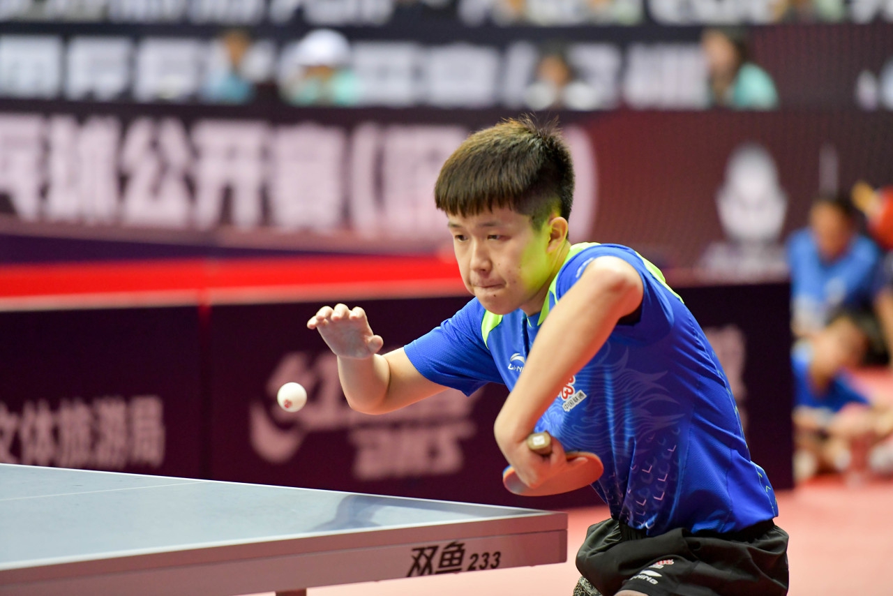 🏓澳门冠军赛男单决赛：王楚钦4-3险胜林高远夺冠🏆 - 知乎