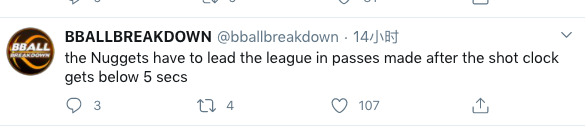 湖人要提防了！金塊暗藏大殺器，團隊籃球：僅剩5秒傳球次數最多的球隊！-黑特籃球-NBA新聞影音圖片分享社區