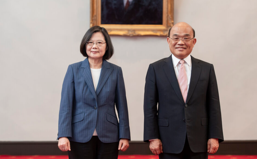 态度转变？�改组风波�蔡英文力挺苏贞昌，或暗藏险心