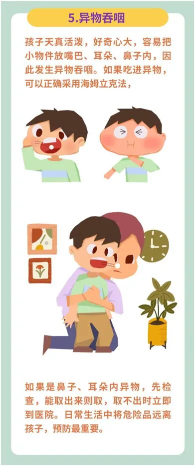 孩子遇到意外伤害怎么办？儿童家庭安全急救知识锦囊来了