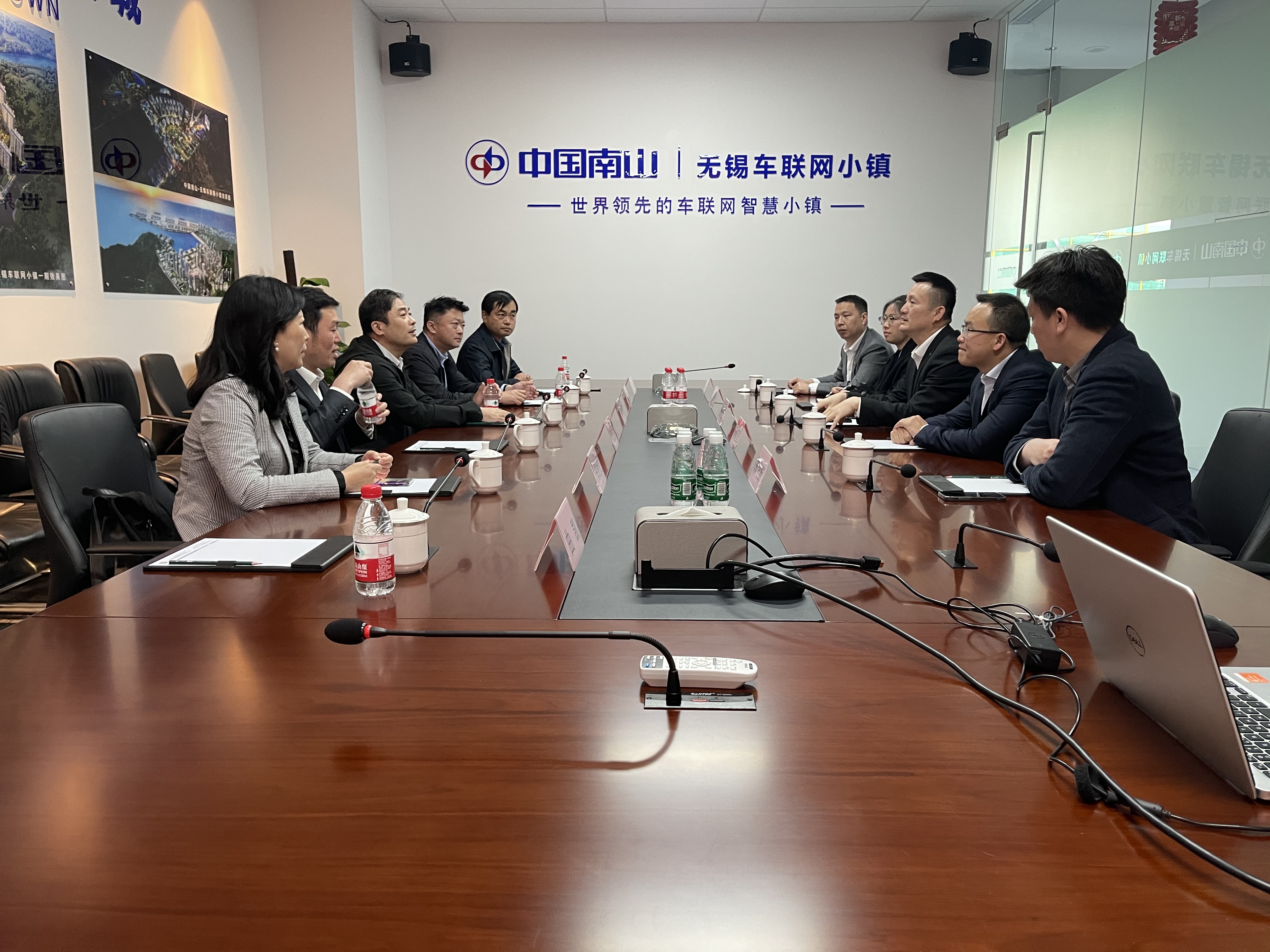 济南新材料产业园区管委会主任韩利师赴上海无锡招商考察学习