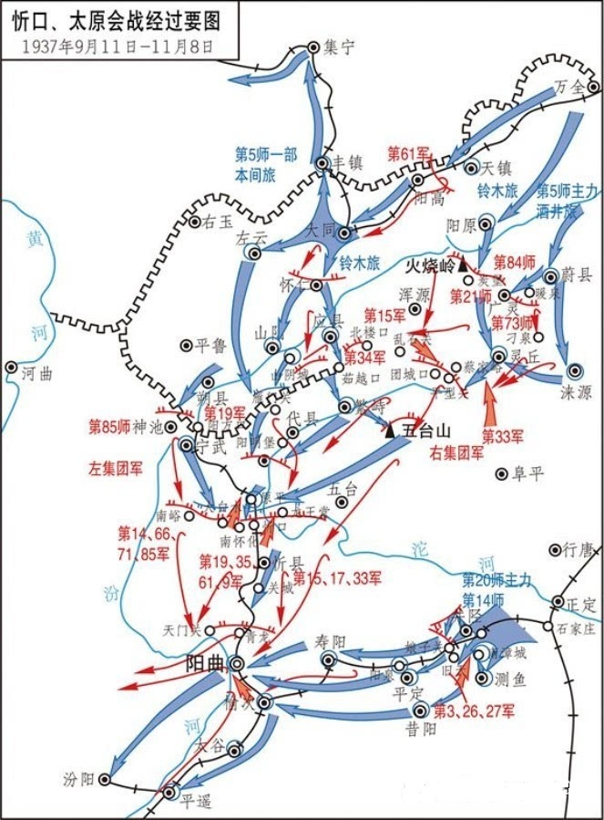 忻口会战，国军纷纷撤退，刘伯承：游击战行不行，打给你们看看