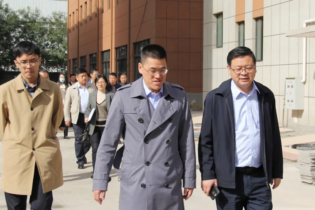 中科院创新孵化投资有限责任公司总经理蒋磊 一行莅临易商谷考察