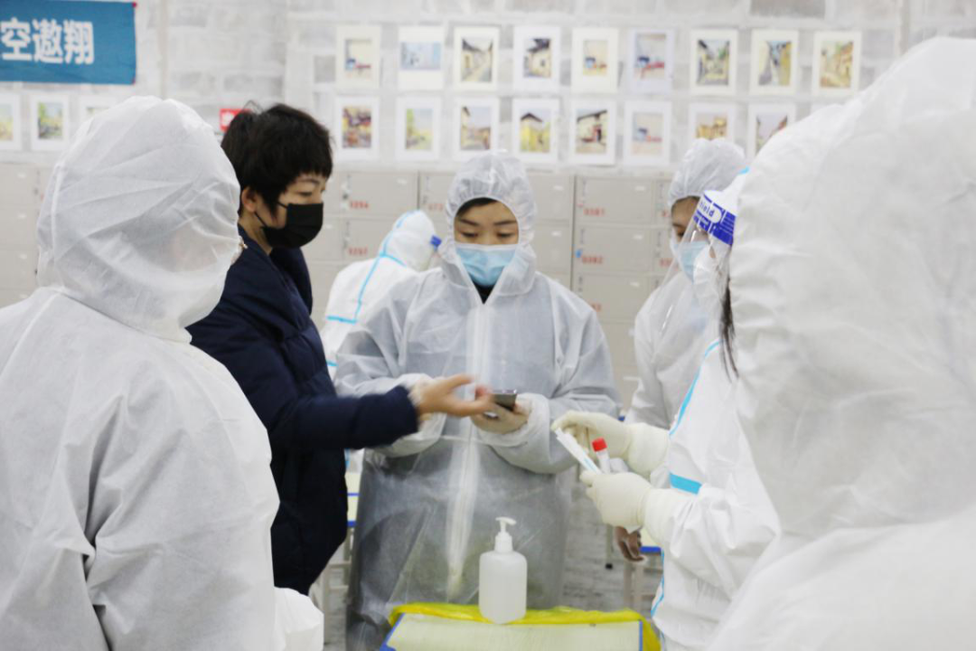 石家庄金石中学全校进行核酸检测