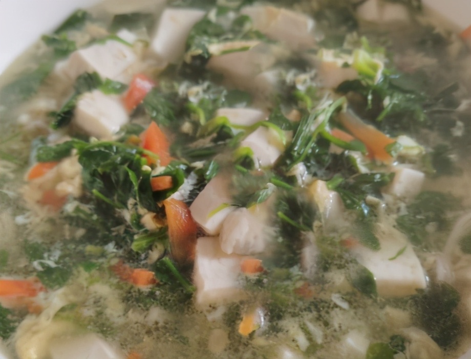 图片[6]-荠菜豆腐汤的做法步骤图 常吃补胡萝卜素-起舞食谱网
