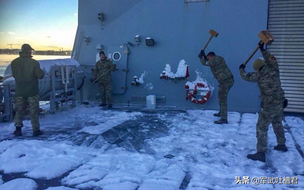 俄罗斯天气有多可怕？美英舰队硬闯俄北极军港，最后直接被冻跑了