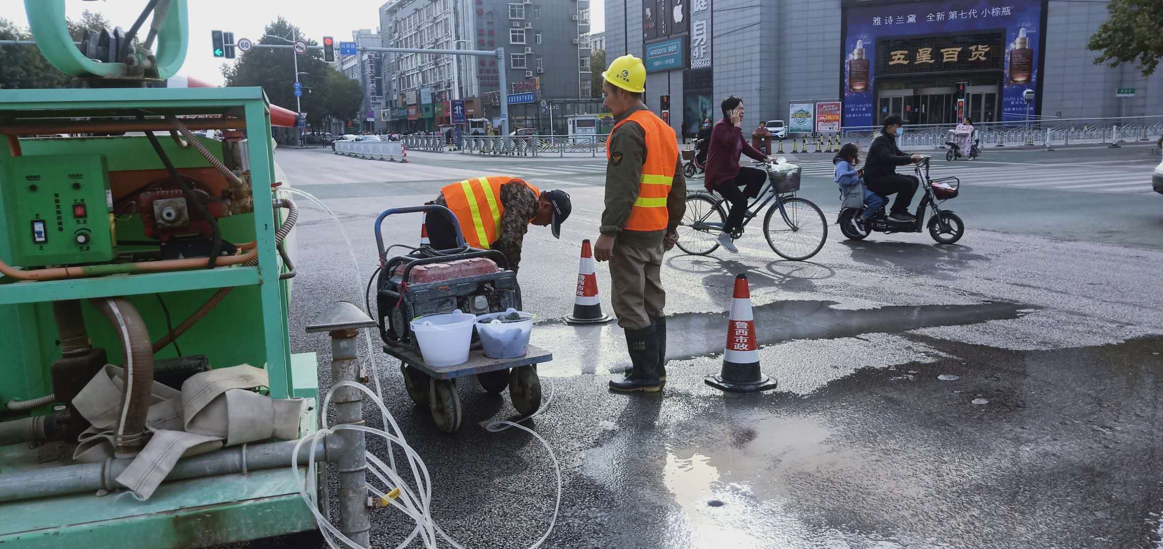 聊城城区卫育路柳园路两路段部分将半封闭施工请大家注意