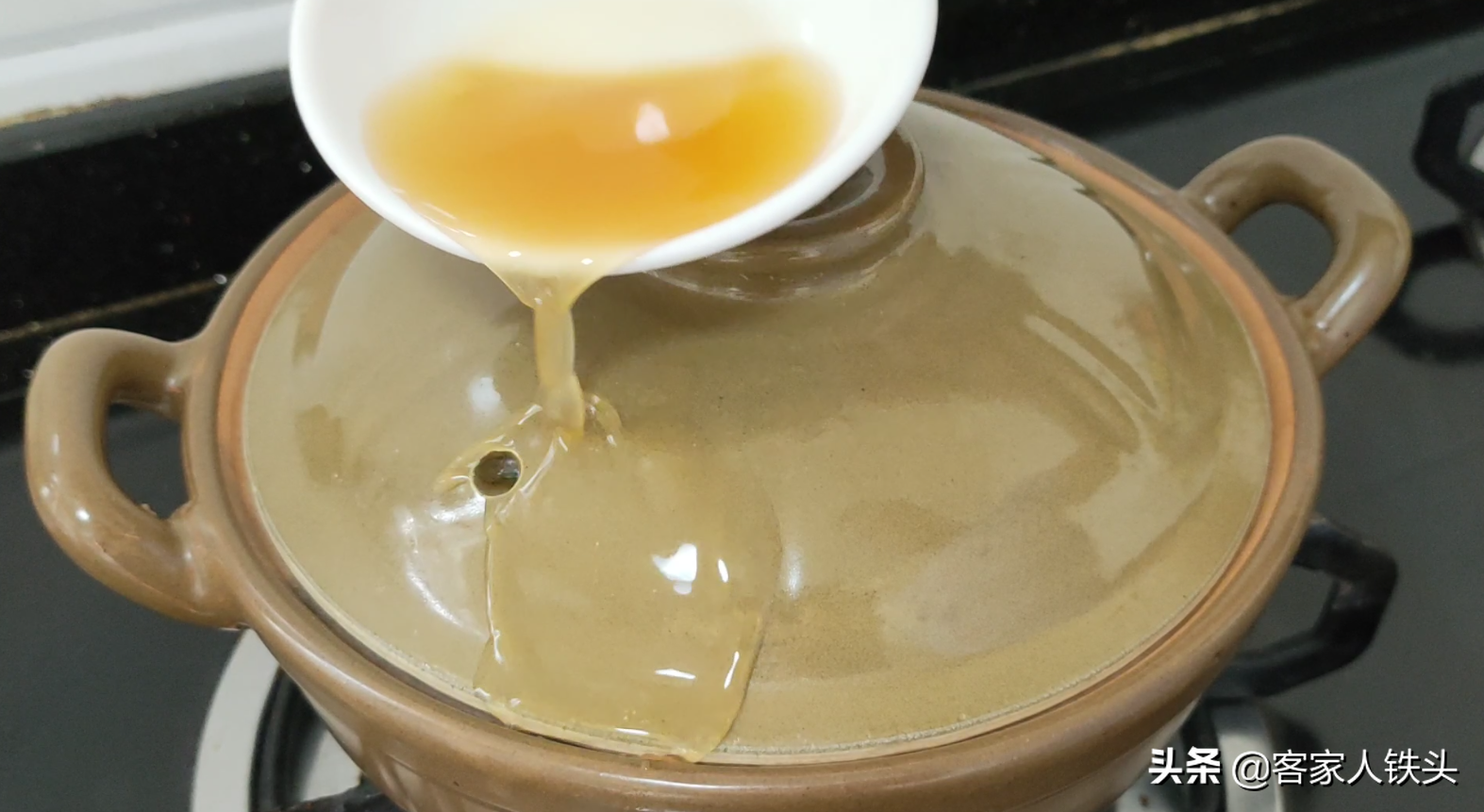 廣東人愛吃的鮮蝦粉絲煲，不加水不油炸一次做一斤，鮮嫩營養好吃