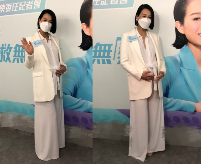 胡杏兒分享母子對話，奕霖親吻媽媽孕肚放言要爭寵，童言童語超萌