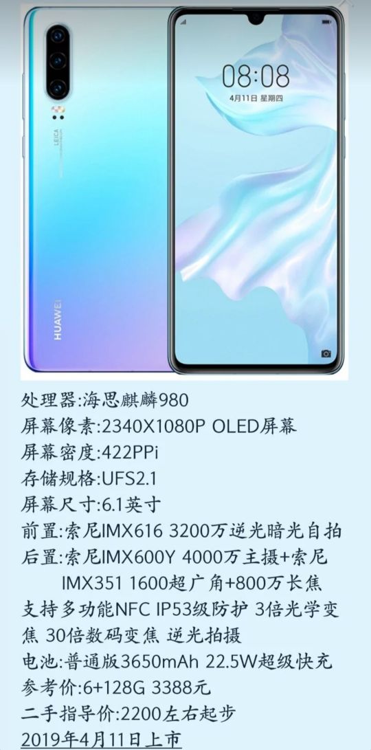 华为P系列手机发展史
