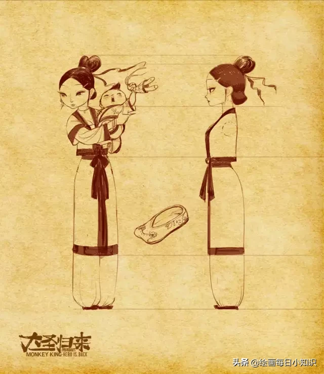 大圣归来的原画手稿太惊艳了!快来pick一下