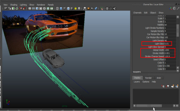 大神教你用Maya制作超炫酷跑车流光效果，相信我，会是你喜欢的