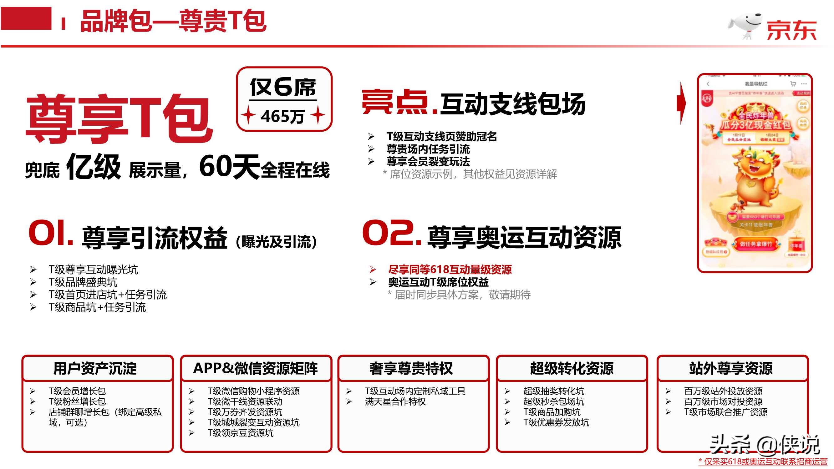 京东618盛典T级互动全域营销合作方案