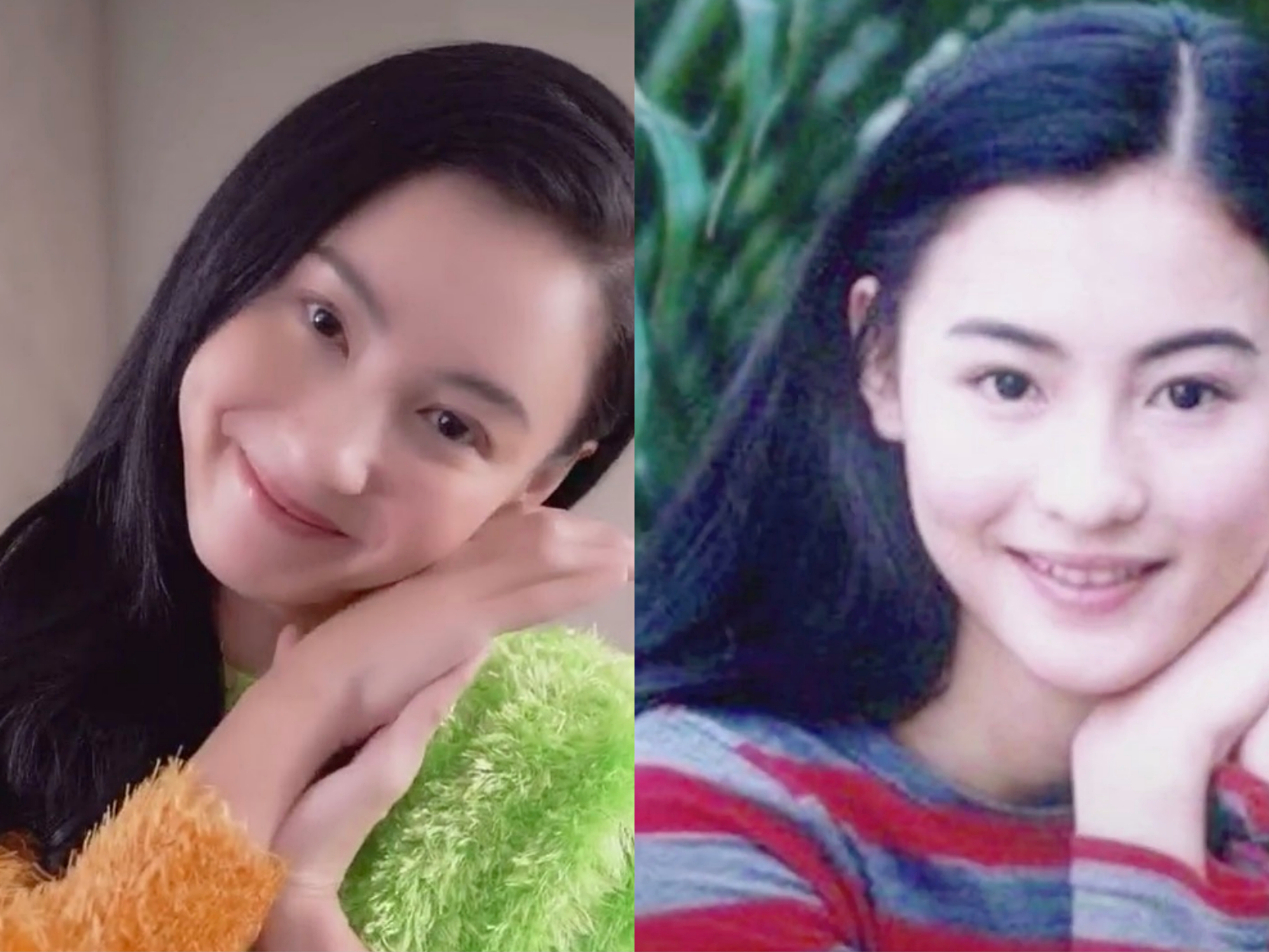 張柏芝再拍《任何天氣》寫真，與22年前無差別，時過境遷人未變