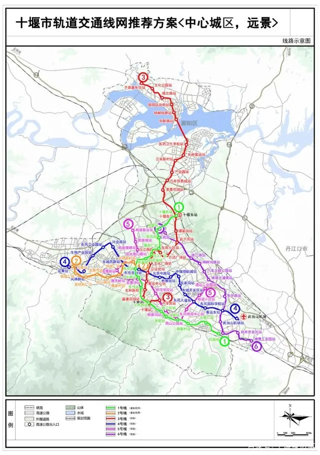多条一级路、四条高速、五条高铁…未来的郧阳交通迎来大爆发