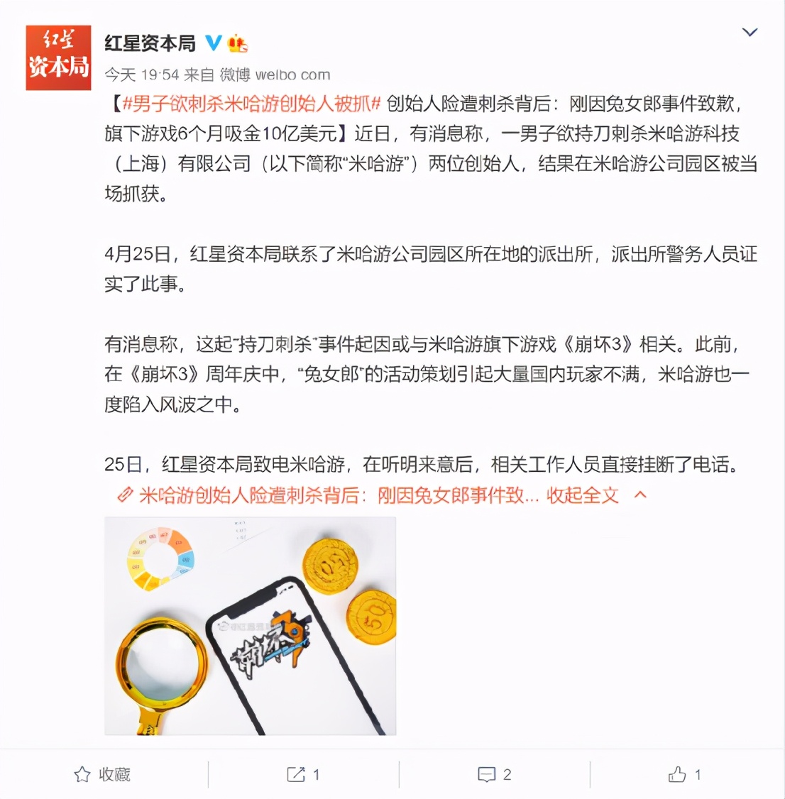 刺杀游戏家：一件兔女郎服装引发的米哈游未遂血案