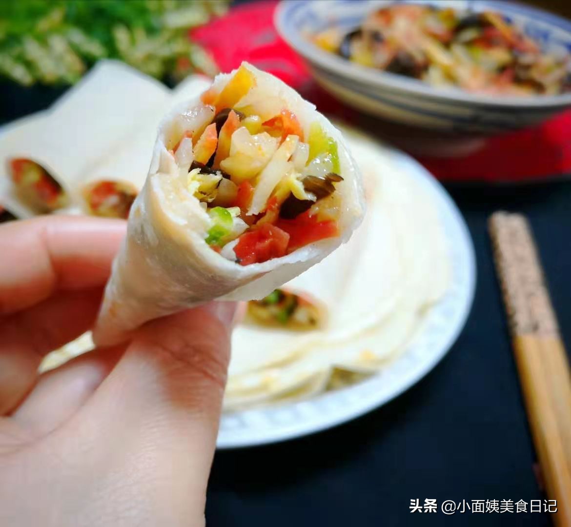 立春吃春餅，這個做法真好，不用上鍋蒸，柔軟又筋道，涼了不硬