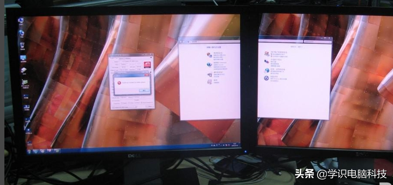 win7电脑双屏显示设置方法介绍