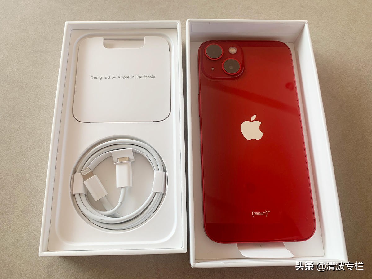 苹果iPhone13破发！“中国红”开箱