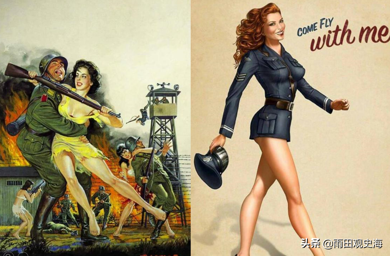 日本征兵海报史：昭和年代中二刚猛，如今却靠