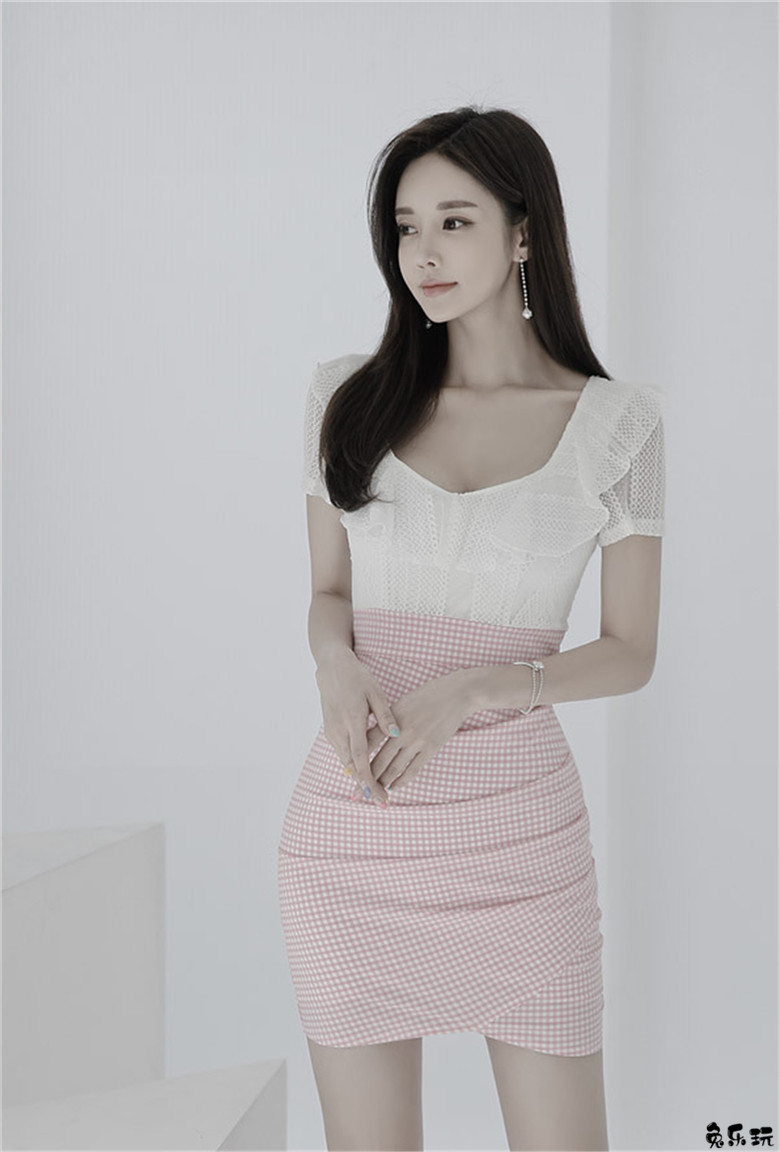 孙允珠：芙蓉春桃醉香曼妙采撷古典裙