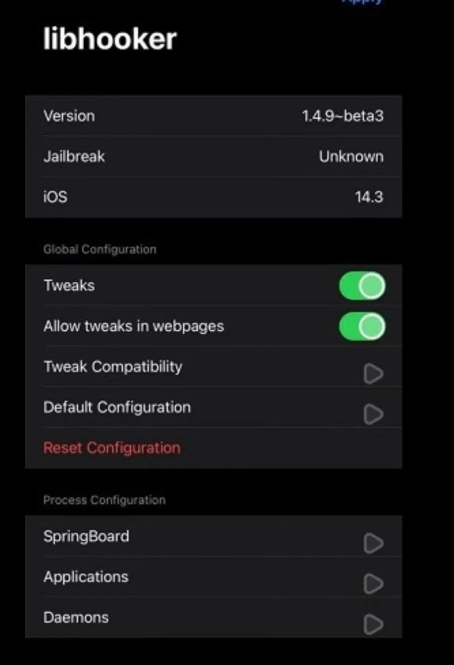 苹果iOS 14.7.1越狱工具更新说明及Taurine 1.1.0正式版已发布