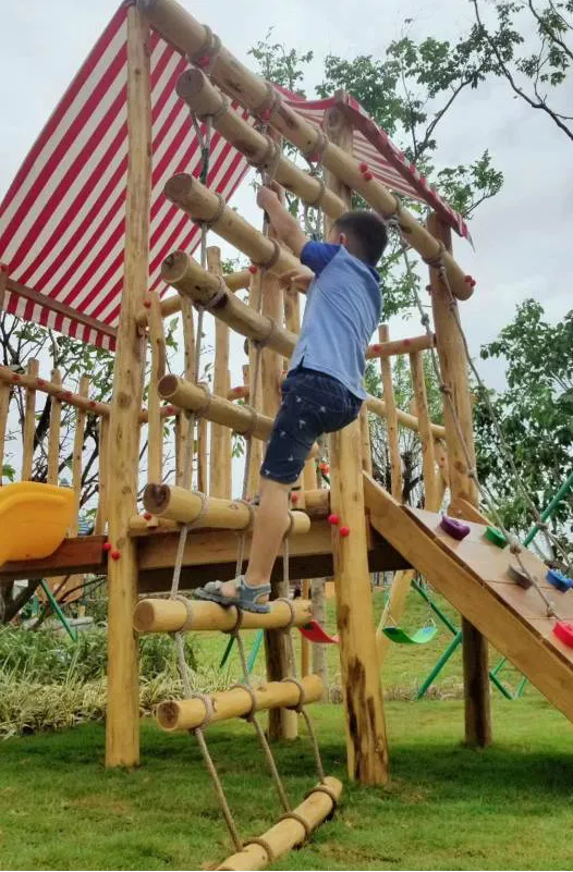 深圳又一遛娃胜地，城市中的自然成长乐园，野趣精致的户外营地