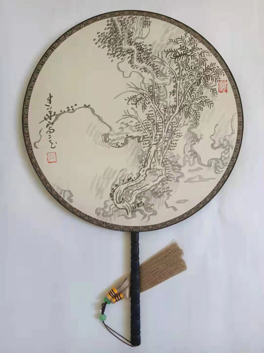 夏日画扇：画家段建华老师扇面作品欣赏