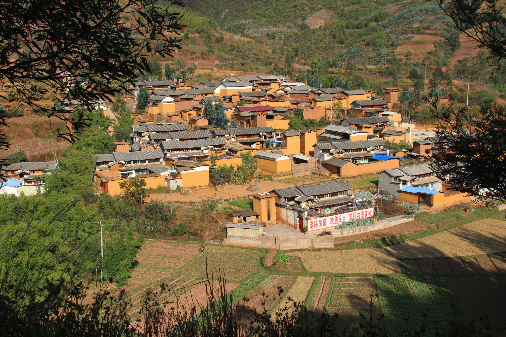 多图祥云县马蹄形的国家级传统村落金旦邀您来玩耍