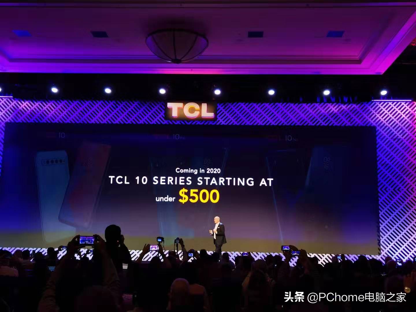 TCL通信现身CES2020 预公布TCL 10系列产品手机上