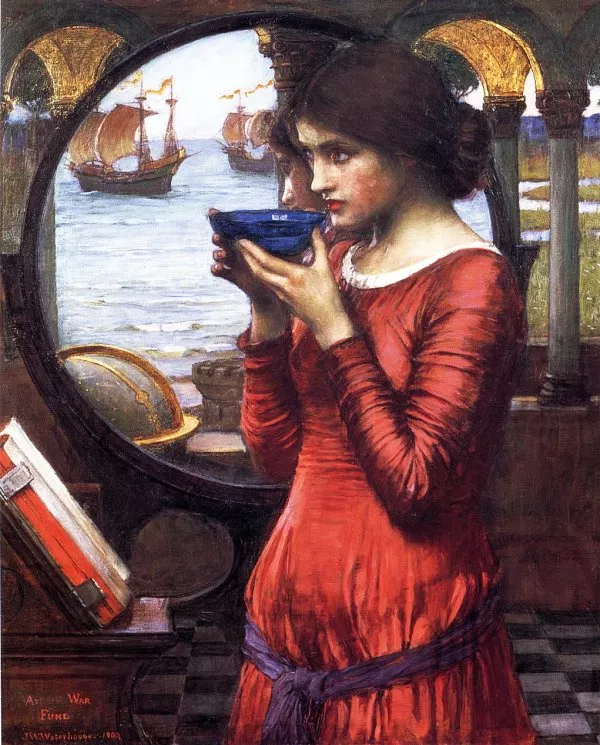 英国画家沃特豪斯 浪漫如梦幻般的唯美画作