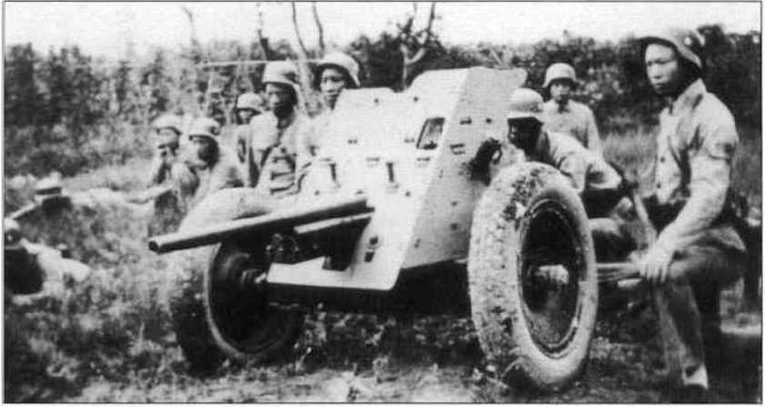 抗日战场上的三七战防炮：单炮可挡8辆日军坦克，秒杀豆战车