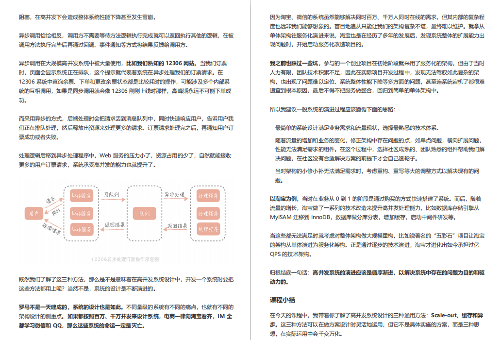 阿里P8整理的《百亿级并发系统设计》实战教程，实在是太香了