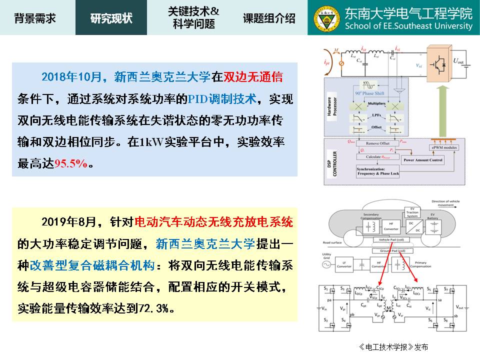 東南大學(xué)譚林林副教授：電動(dòng)汽車動(dòng)態(tài)無線充放電技術(shù)及應(yīng)用探討