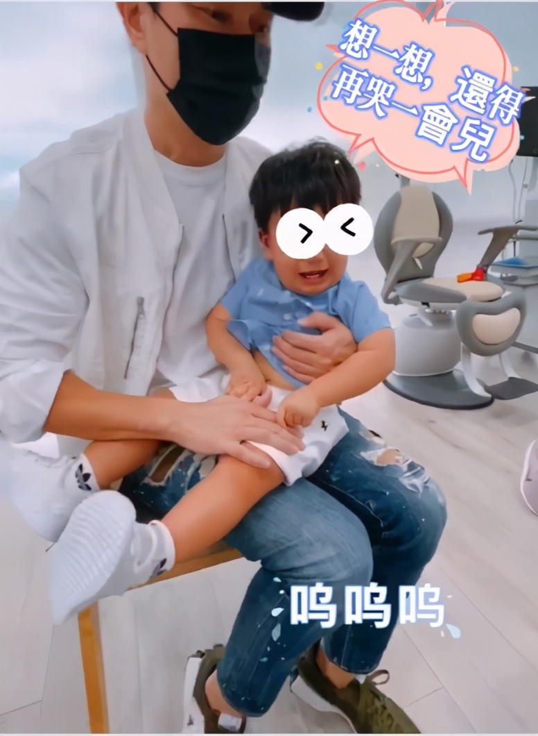 安以軒帶兒子打預防針，66演繹爆哭變臉，媽媽一旁笑出鵝叫聲