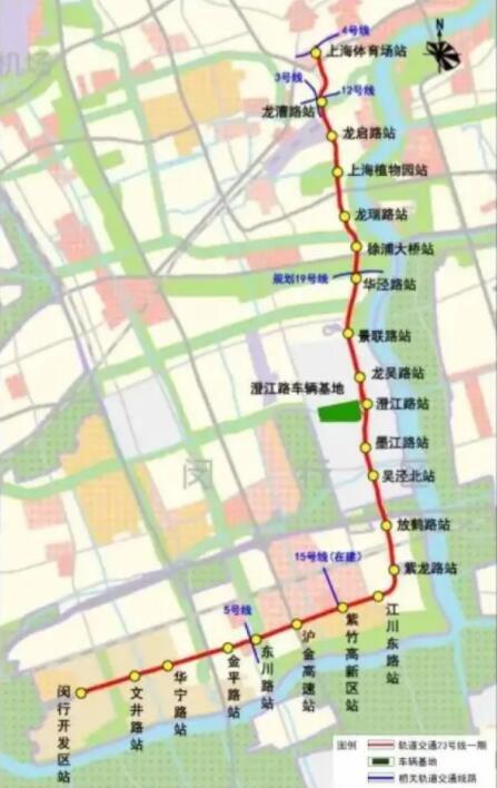 上海拟建一条地铁线，长约28.5千米，加快闵行地区百姓进入市中心