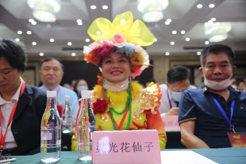 缅甸国家赛茂康总统夫人灵光花仙子应邀参加抗疫英雄表彰大会