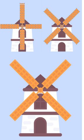 小清新风车短教程：10步教你绘制一副插画