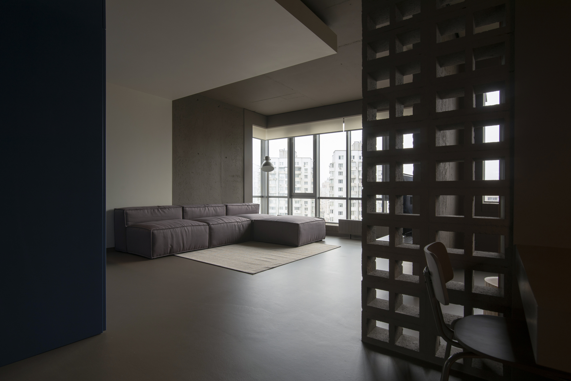 乌克兰58m²公寓，以劳尔色卡7006之名，把家当成生活的舞台