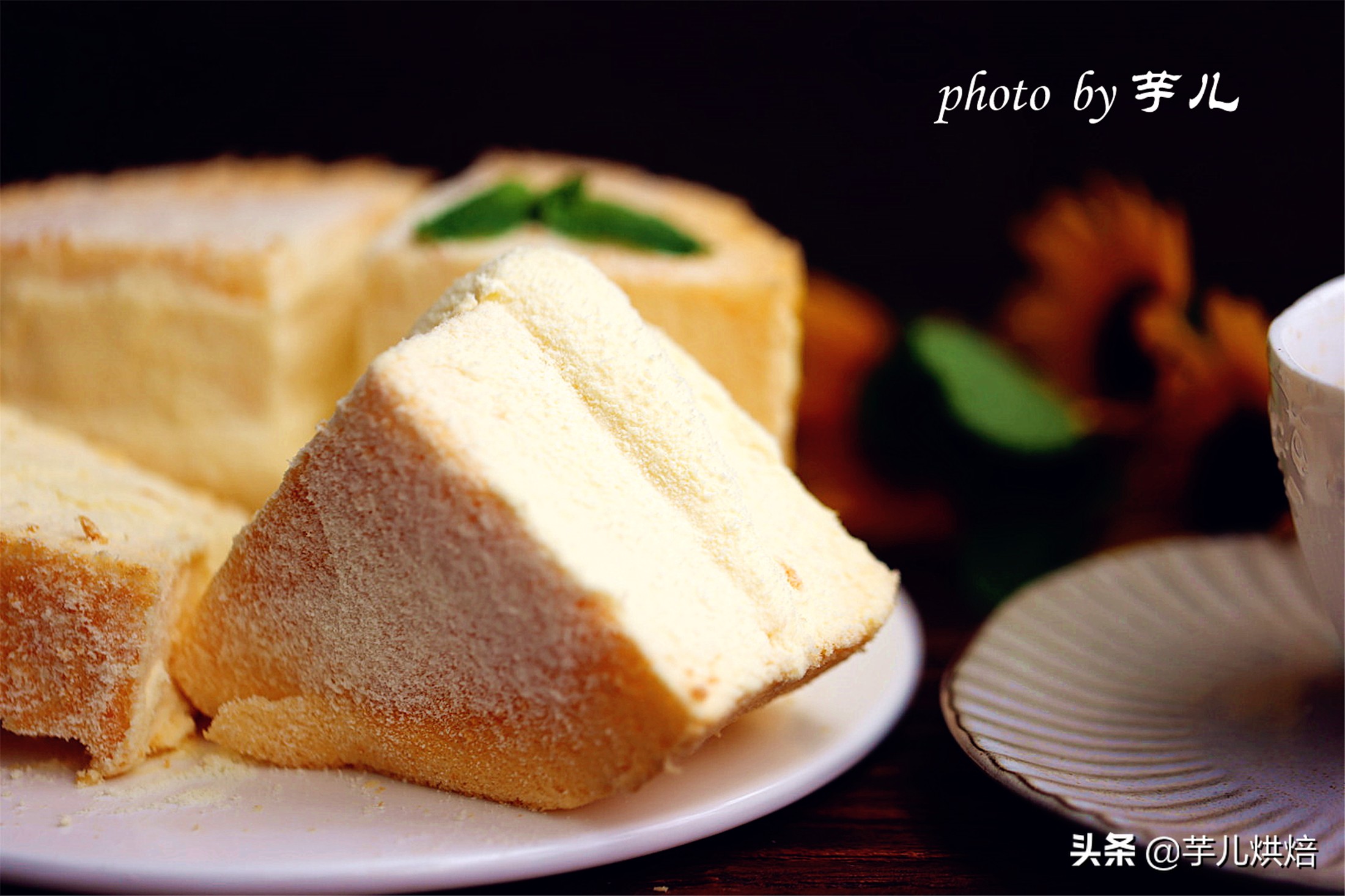 手把手教你做夏日网红单品，日式冰乳酪戚风蛋糕，冰凉轻甜好滋味