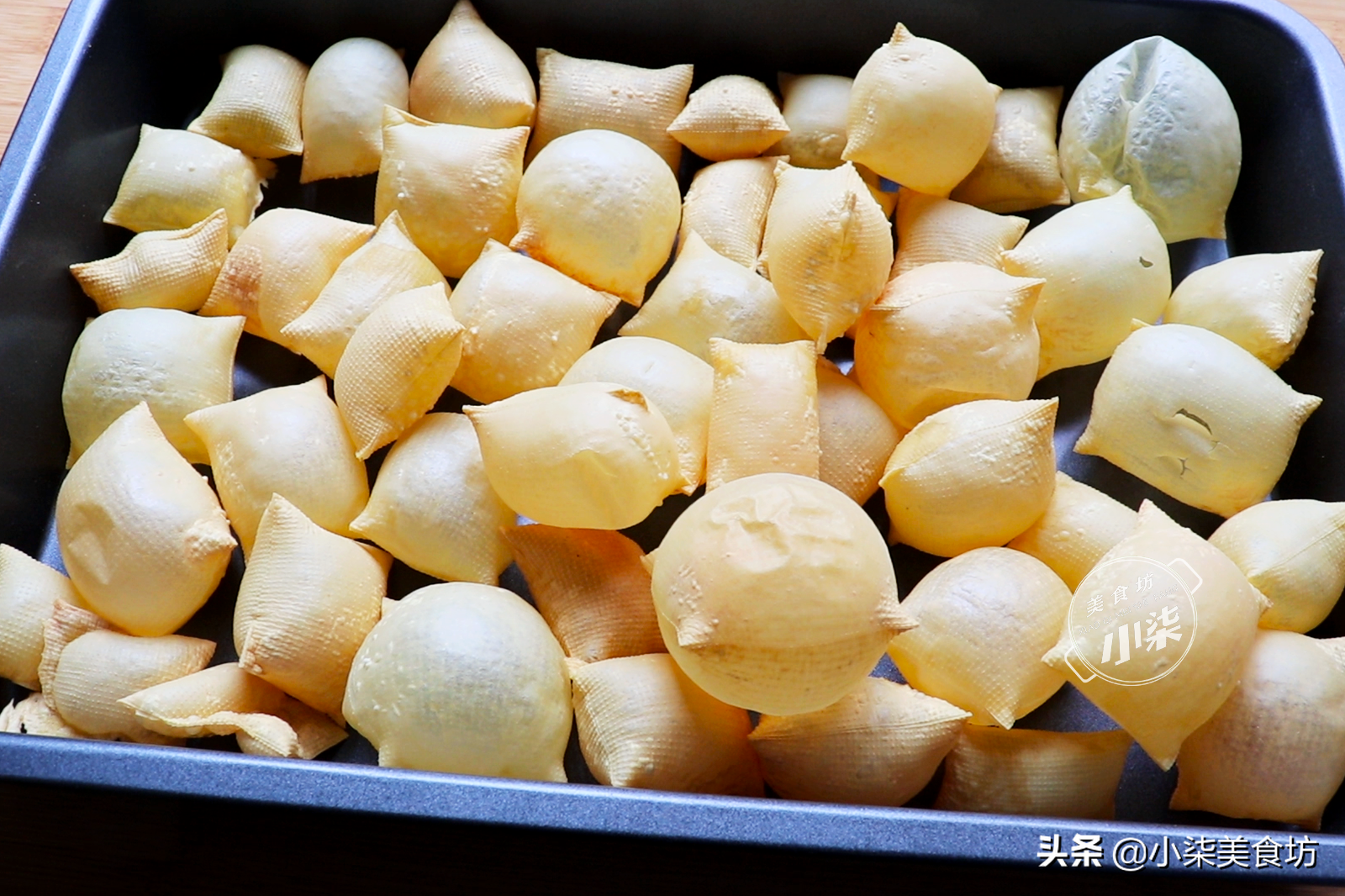 图片[11]-干豆腐一个神奇做法 盐水里一泡 不炒不油炸 个个鼓大泡 酥脆-起舞食谱网