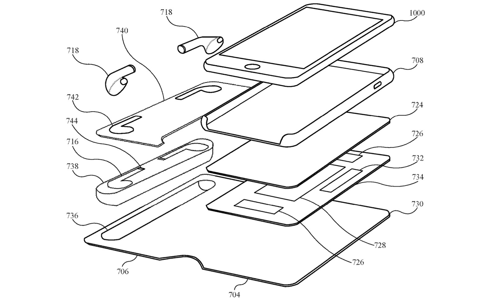 Have new patent of makings ｜ apple: The apple is being developed muti_function can charge IPhone protects housing