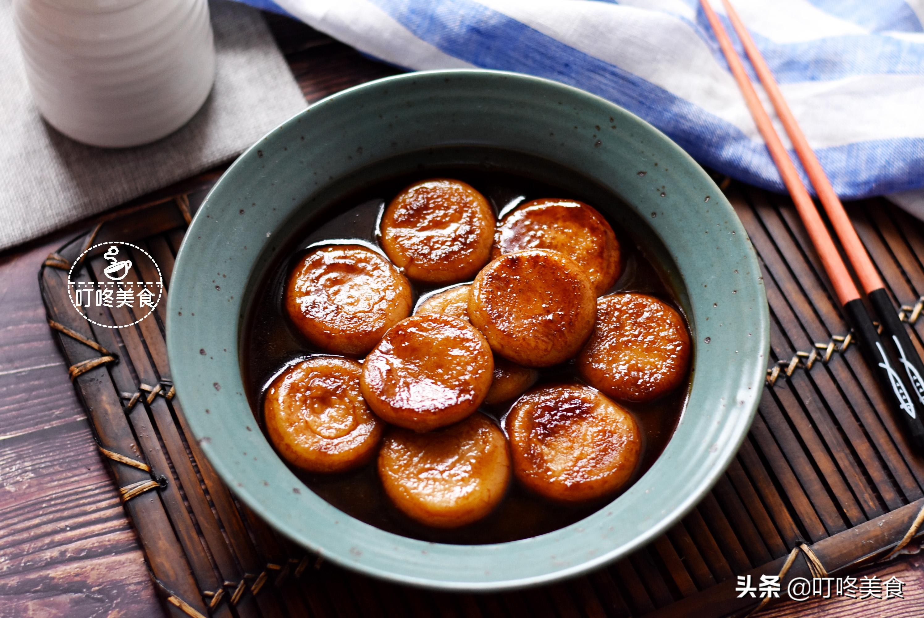Pink of 1 bowl of polished glutinous rice a brown sugar, 2 minutes teach you to make brown sugar glutinous rice cake, sweet soft glutinous Q is played, exceed delicious