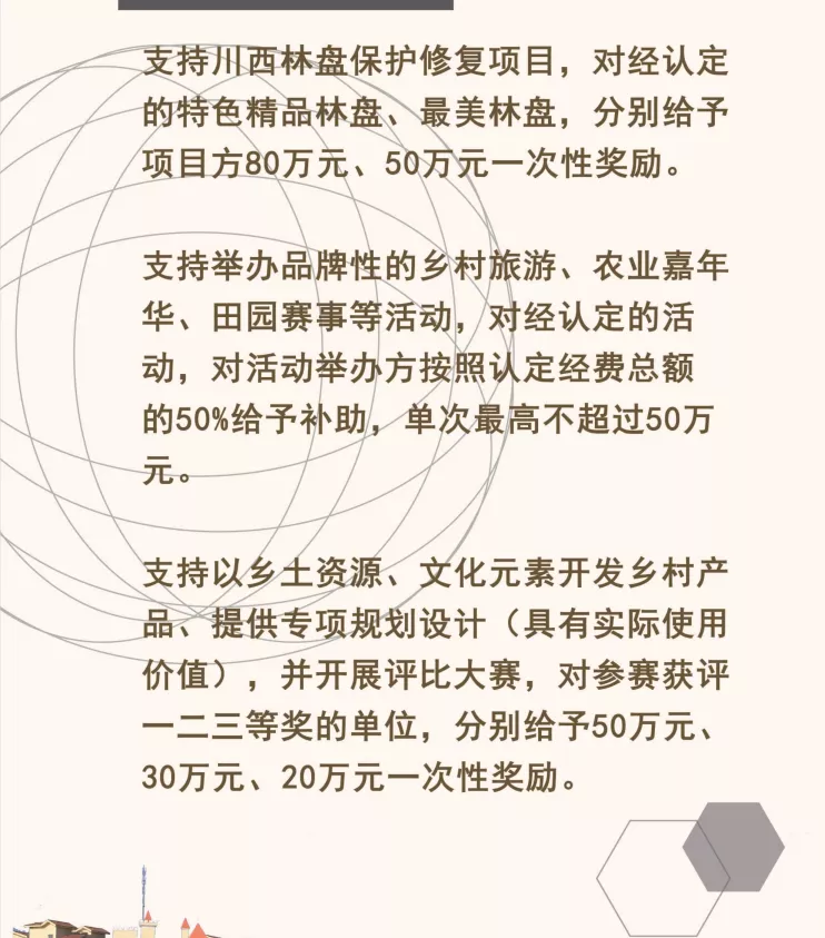 乡村振兴高质量发展十条政策